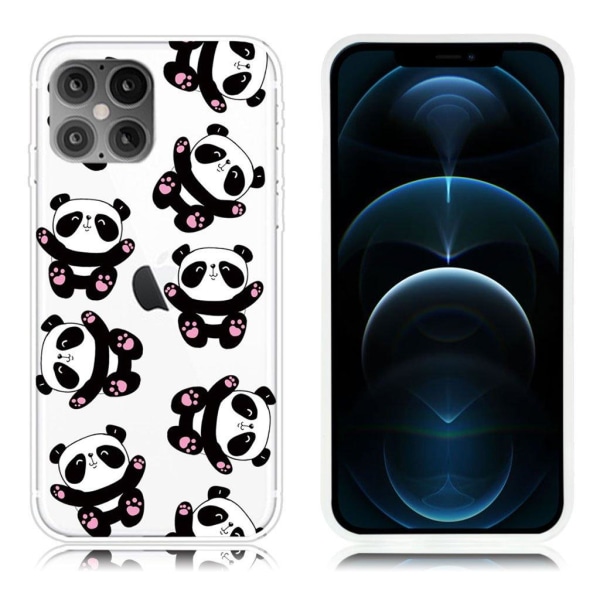 Deco iPhone 12 Pro Max skal - Panda Svart