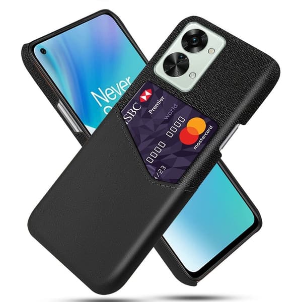 Bofink OnePlus Nord 2T cover med kortholder - Sort Black
