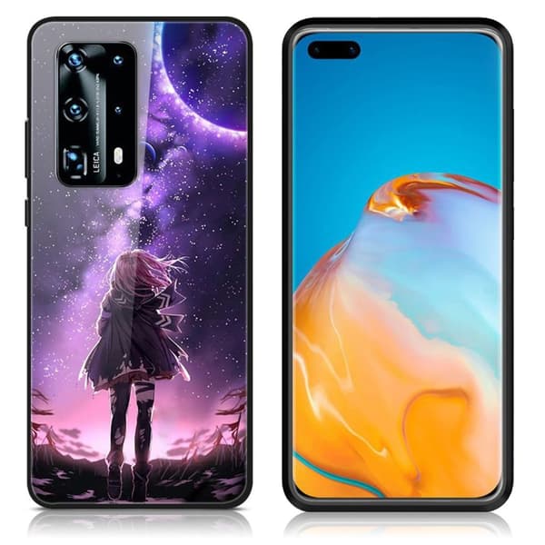 Fantasy Huawei P40 Pro deksel - Jente Purple