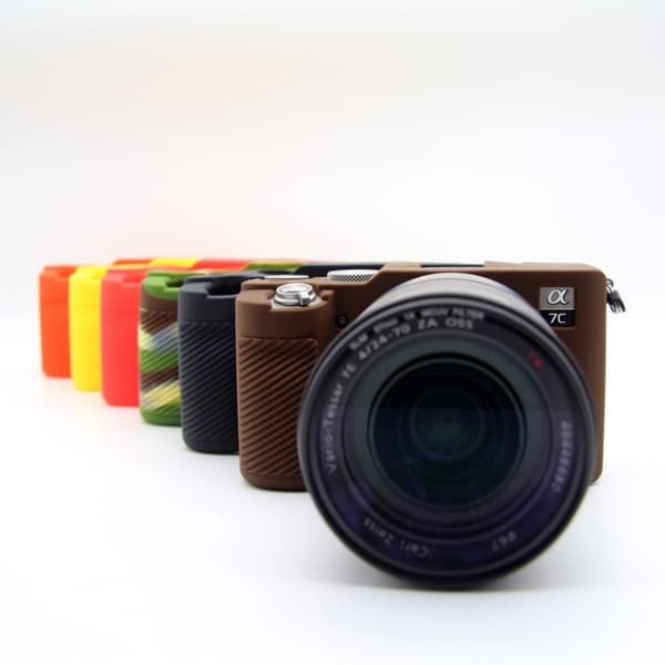 Sony a7C silikoneetui - Kaffe Brown
