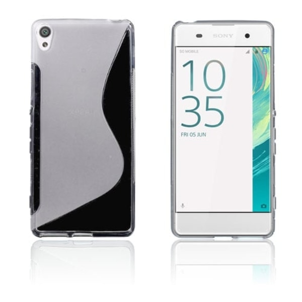 Lagerlöf S-form TPU-skal till Sony Xperia XA / XA Dual - Transparent Transparent