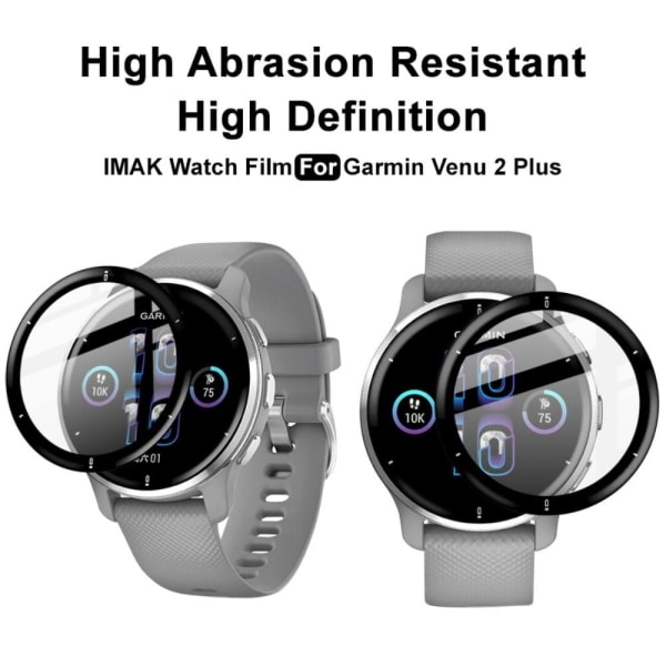 IMAK Garmin Venu 2 Plus PMMA-skærmbeskyttelse Transparent