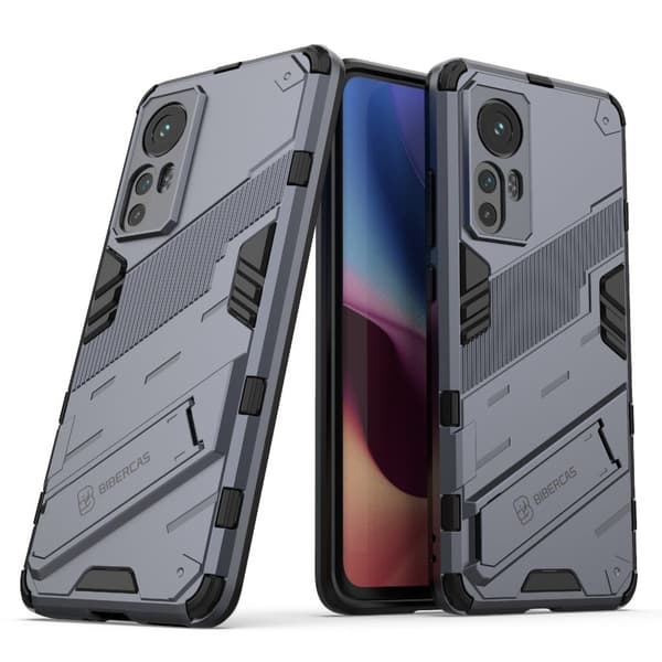 Støtsikkert hybriddeksel for Xiaomi 12 / Xiaomi 12X - Mørkeblå Blue