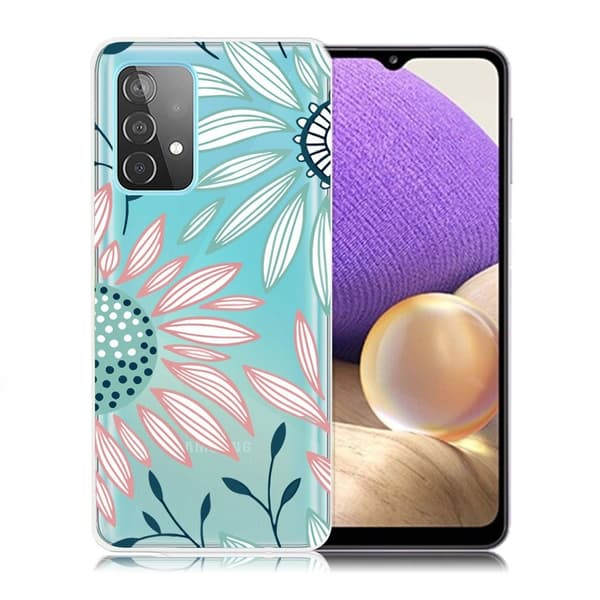 Deco Samsung Galaxy A32 5G kotelot - Krysanteemi Multicolor