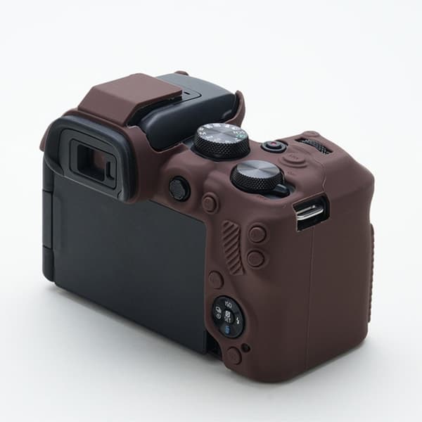 Canon EOS R10 silikondeksel - Brun Brown