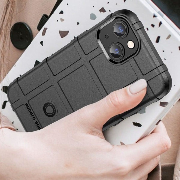 Rugged Shield iPhone 14 Plus skal - Svart Svart