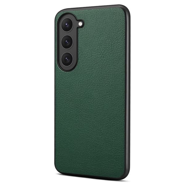 Mat og elegant tekstureret Samsung Galaxy S23 cover - Grøn Green