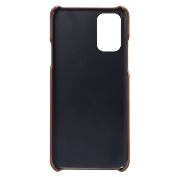 Dual Card Etui OnePlus 9R - Brun Brown