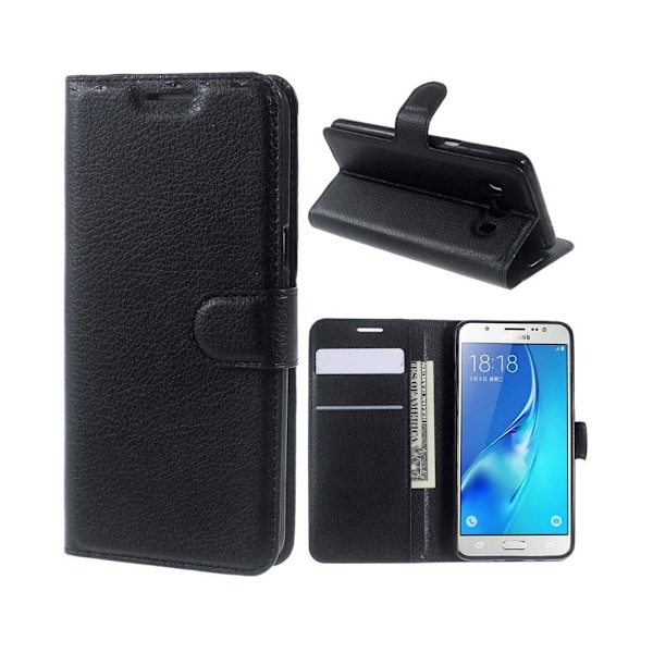 Mankell Läderfodral för Samsung Galaxy J5 (2016) - Svart Svart