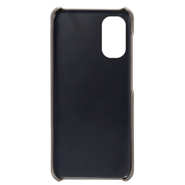Dual Card Etui Motorola Moto G41 / G31 - Grå Silver grey