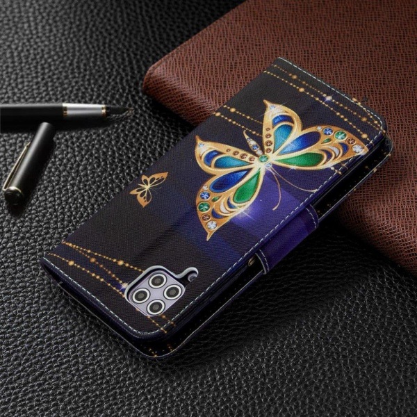 Wonderland Huawei P40 Lite / Nova 6 SE kotelot - Eloisa perhonen Black