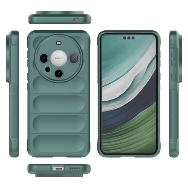 Deksel med mykt grep for Huawei Mate 60 Pro - Grønn Green