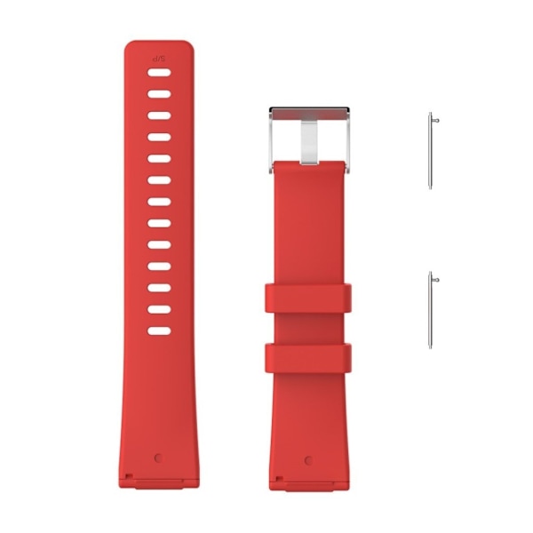 Trendikäs vaihtoranneke Fitbit Versa-kellolle - Punainen Red