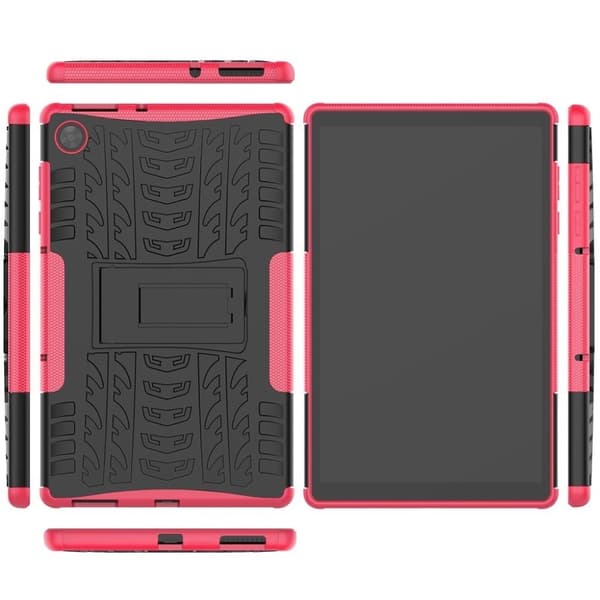 Lenovo Tab M10 HD Gen 2 hybridfodral med coola däck - Ros Rosa
