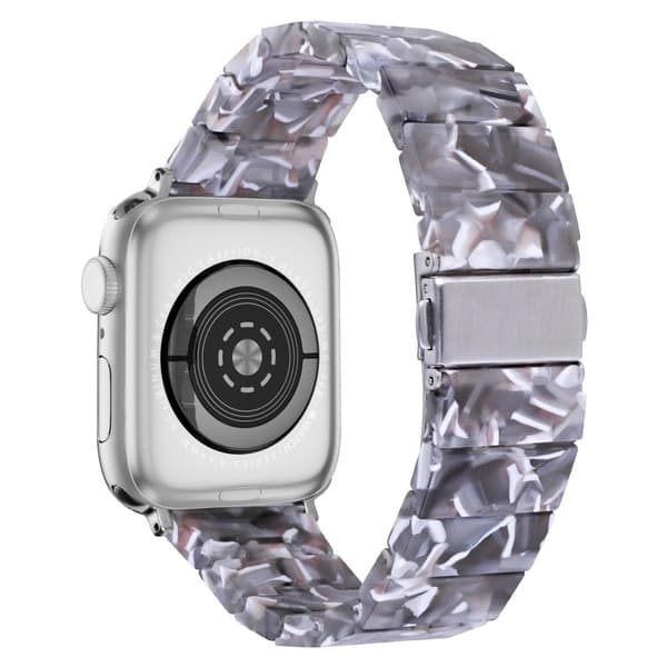 Apple Watch Series 8 (41 mm) armband i resin - Grå Silvergrå