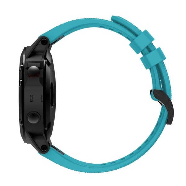 Garmin Fenix 5 durable silicone watch band - Baby Blue Blå