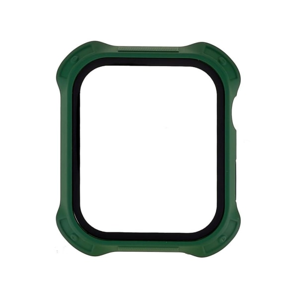 RURIHAI Apple Watch (45 mm) mat cover med hærdet glas - Grøn Green