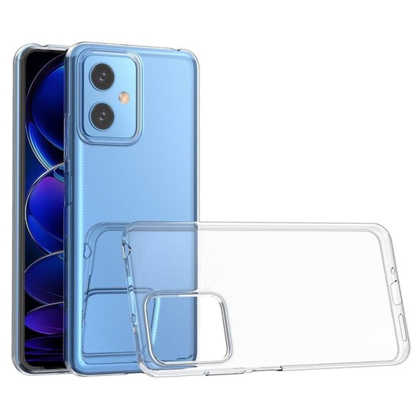 Ultratyndt gennemsigtigt etui til Xiaomi Redmi Note 12 Transparent