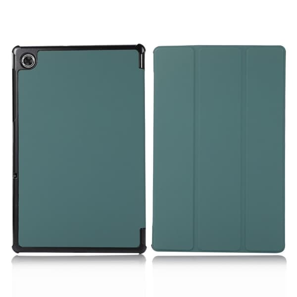 Lenovo Tab M10 HD Gen 2 tri-fold læderetui - Sortliggrøn Green