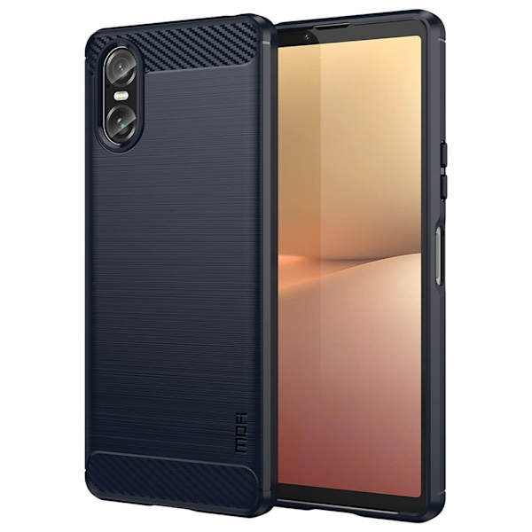 Carbon Flex Sony Xperia 10 VI cover - Blå Blue