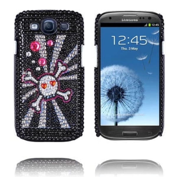 Paris (Mixed Stars) Samsung Galaxy S3 Bling-etui Multicolor