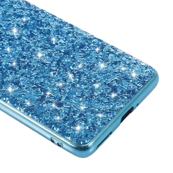 Glitter OnePlus 8 Pro skal - Blå Blå