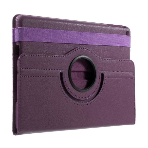 iPad (2017) Etui med 360 grader stand - Lilla Purple