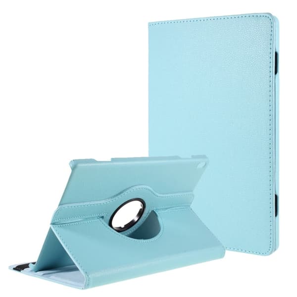 Lenovo Tab M10 enkelt lærveske - Babyblå Blue
