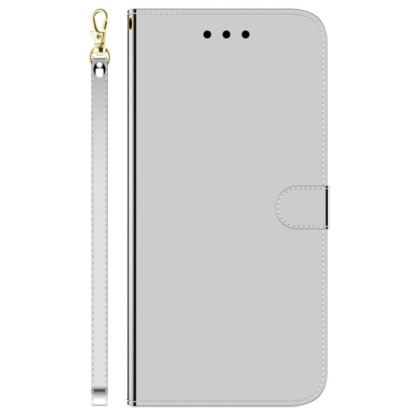 Mirror etui til Motorola Moto G Stylus 5G (2022) - Sølv/Grå Silver grey