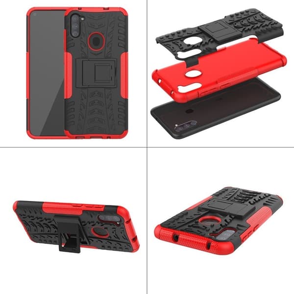 Offroad Samsung Galaxy A11 deksel - Rød Red