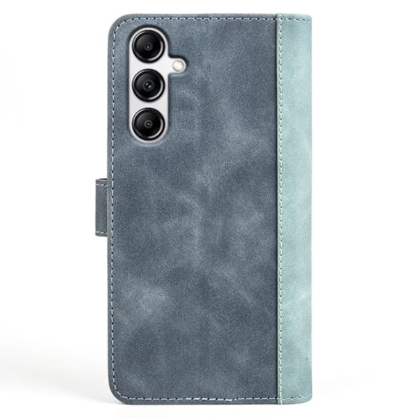 Tofarget lærdeksel for Samsung Galaxy A34 5G - Blå Blue