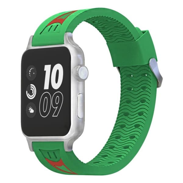 Apple Watch Series 4 40mm silikoninen kellonauha - Vihreä Green