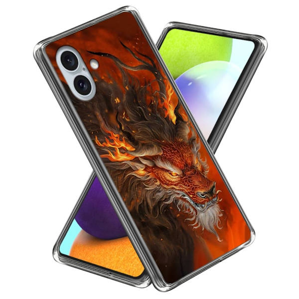 Vibe iPhone 16 Plus -kansi - Tyyli K Red