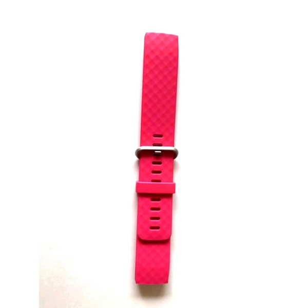 Fitbit Charge 3 pehmeä kellon hihna - Rose Pink