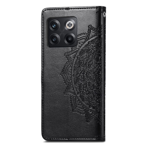 Mandala OnePlus 10T / Ace Pro Läppäkotelo - Musta Black