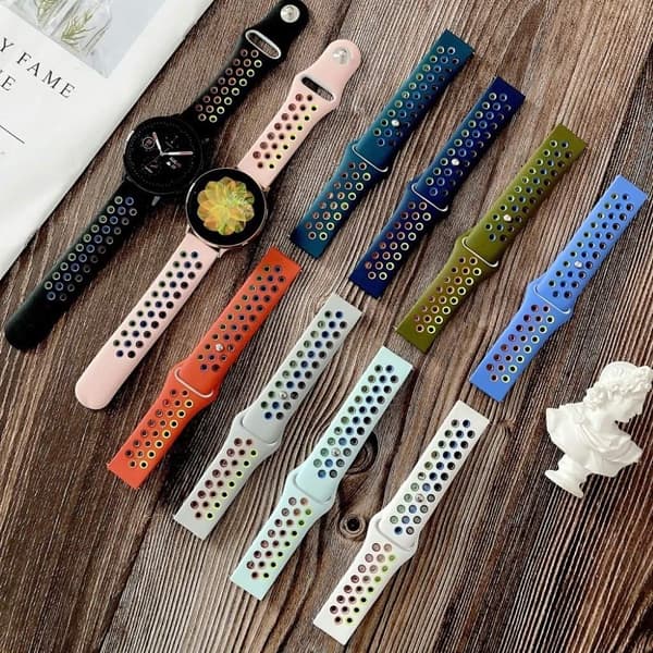 Samsung Galaxy Watch Active / Watch (42mm) silikoneurrem - Lyserød Pink