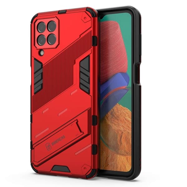 Stødsikkert hybridcover til Samsung Galaxy M33 5G - Rød Red