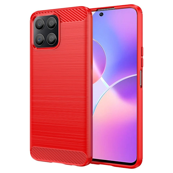 Carbon Flex Etui Honor X30i - Rød Red