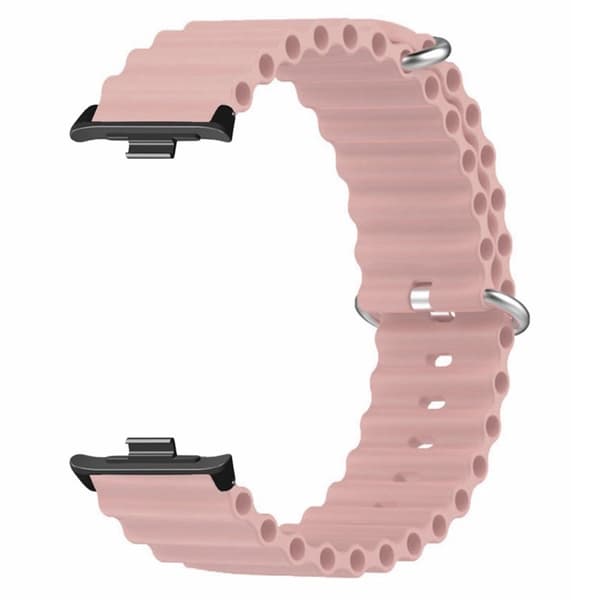 Xiaomi Redmi Watch 4 Silikone urrem med legeringsstik - Lyserød Pink