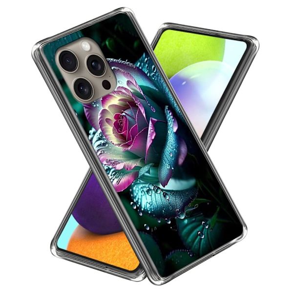 Vibe iPhone 16 Pro Max deksel - Style B Blue
