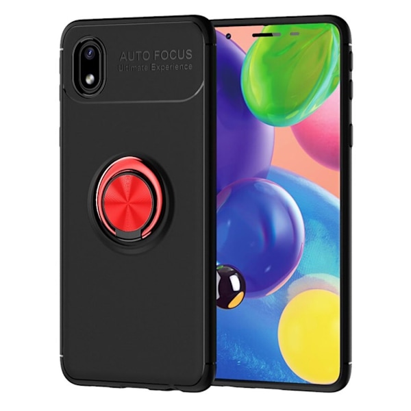 Ringo Samsung Galaxy A01 Core suojakotelo - Musta / Punainen Black
