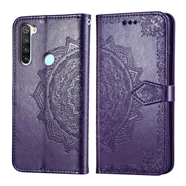 Mandala Xiaomi redmi Note 8T Flip case - Lilla Purple