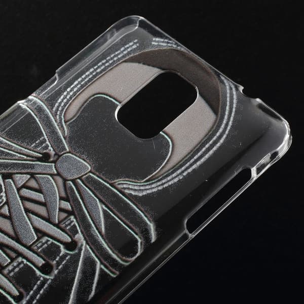Black Ink (Nauhat) Samsung Galaxy Note 4 Suojakuori Black