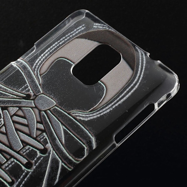 Black Ink (Snørrebånd) Samsung Galaxy Note 4 Cover Black