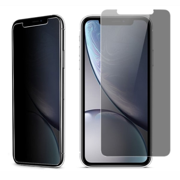 IMAK iPhone Xr beskytter hinne til skærm af herdet glas - Transparent Transparent