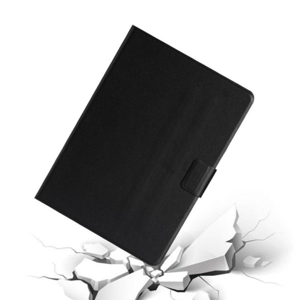 Lenovo Tab M10 FHD Plus simple themed leather case - Black Black