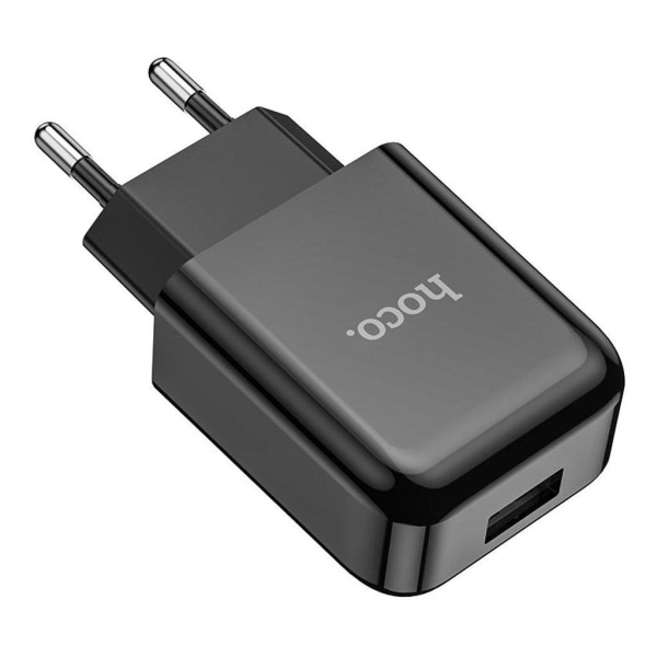 HOCO N2 Vigour single port charger(EU) - black Black