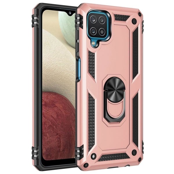 Bofink Combat Samsung Galaxy M33 5g Etui - Rødguld Pink