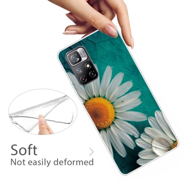 Deco Xiaomi Redmi Note 11T 5G / Note 11s 5g Etui - Krysantemum Multicolor