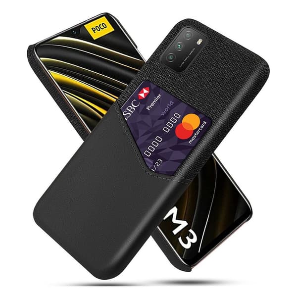 Bofink Xiaomi Redmi 9T Card Deksel - Svart Black